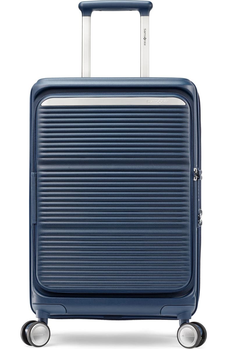 Samsonite Paralux Carry-On Spinner, Main, color, Midnight Navy