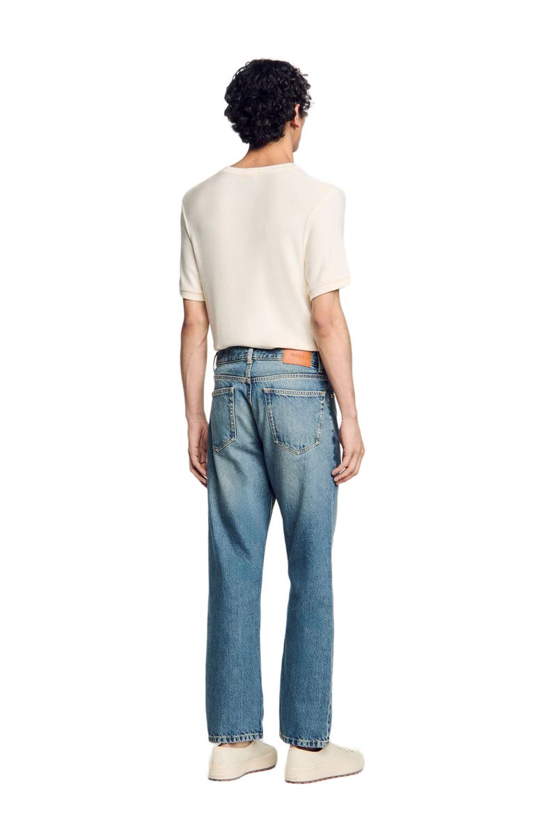 SANDRO Loose-fit jeans, Alternate, color, Blue Vintage - Denim