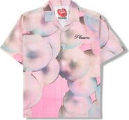 PLEASURES x Richard Bernstein Pearl Print Camp Shirt