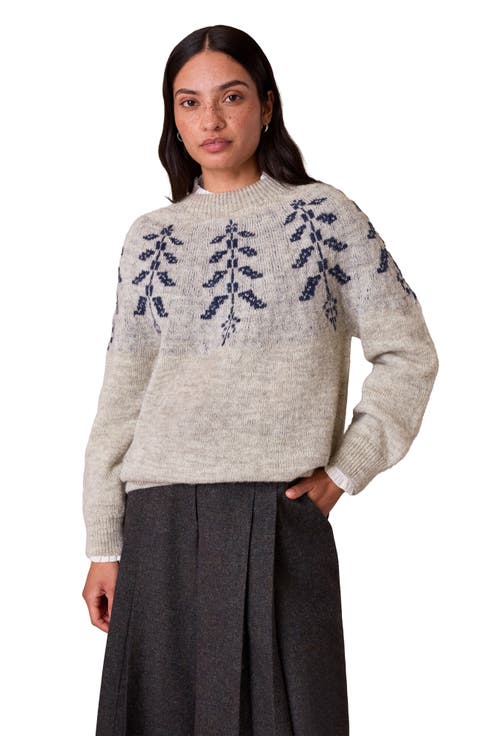 British Wool Botanical Fair Isle Sweater