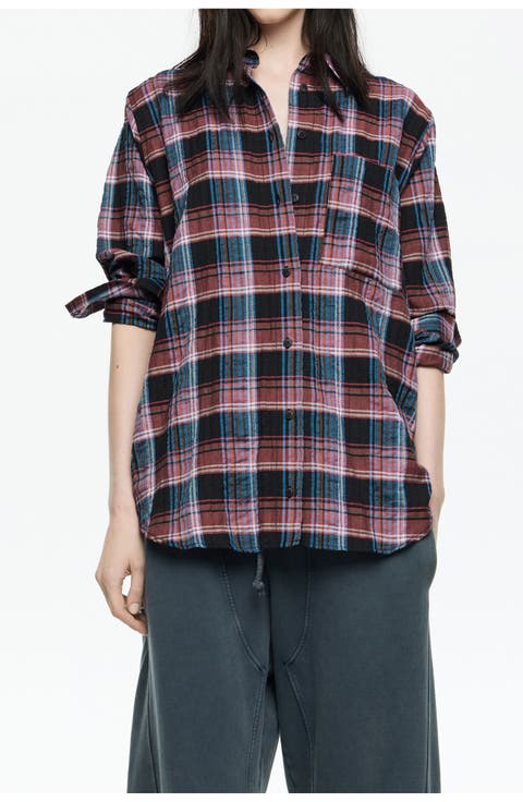 Checked Textured Shirt