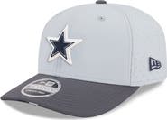 New Era Men's New Era Gray/Graphite Dallas Cowboys 2025 NFL Training Camp 9SEVENTY Adjustable Hat