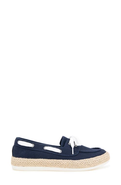 Esprit Netty Twill Slip-on Sneaker In Navy