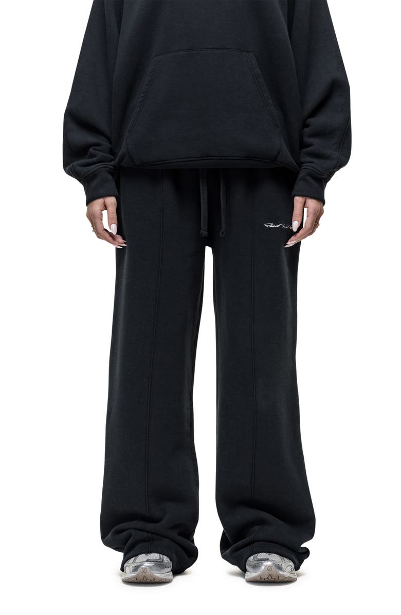 Good For Nothing Scribble Black Relaxed Joggers, Main, color, Black