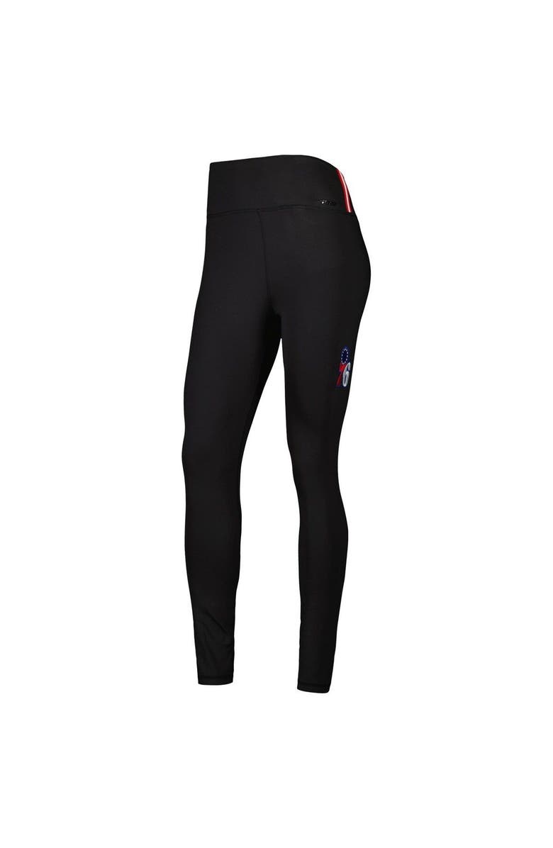 PRO STANDARD Women's Pro Standard Black Philadelphia 76ers Classics Lux Leggings, Alternate, color, Black