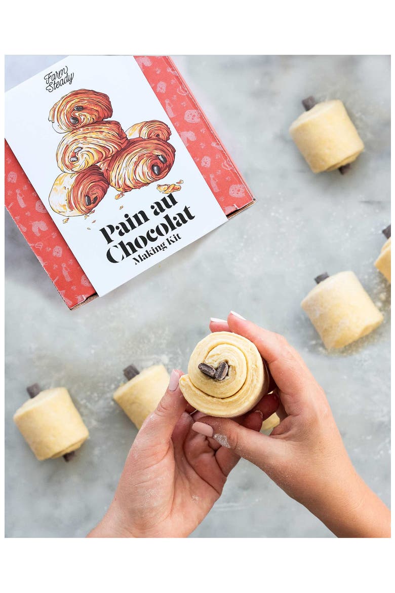 Pain au Chocolat Making Kit, Alternate, color, RED