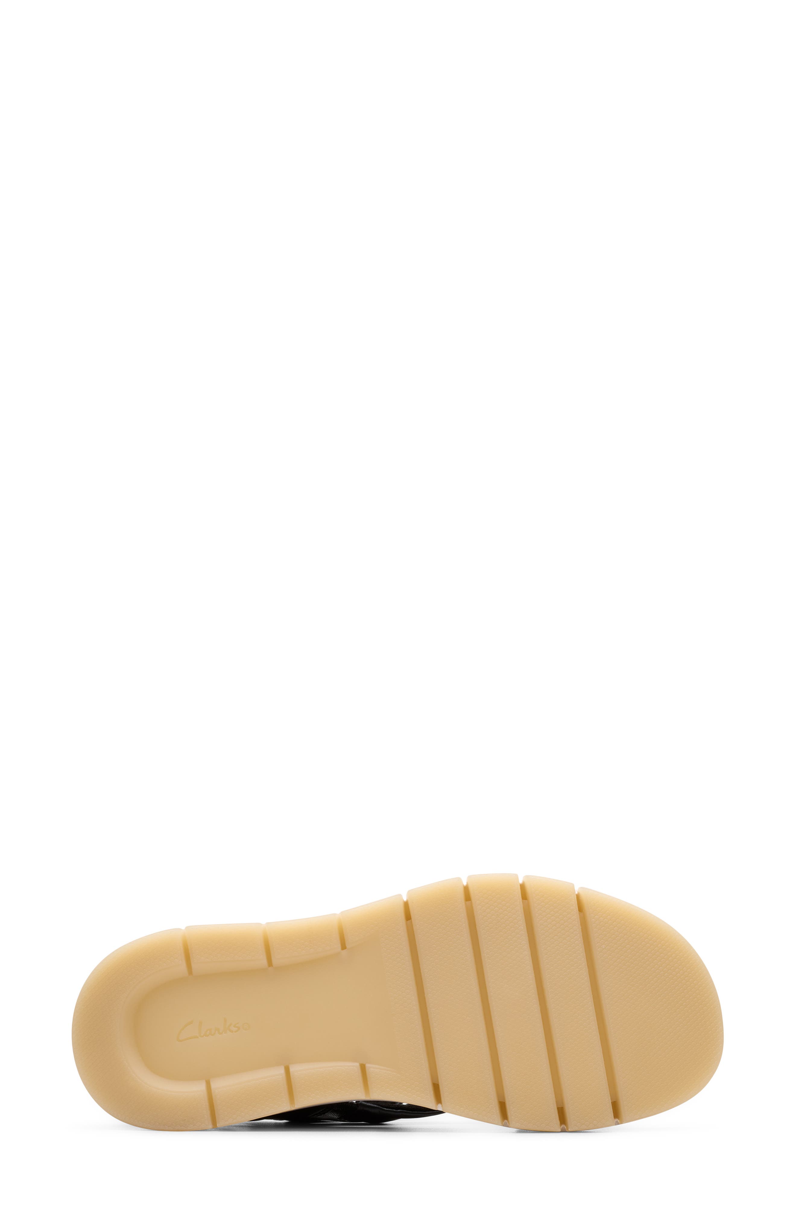 Clarks<sup>®</sup> Tuscan Sandal, Alternate, color, Black Leather