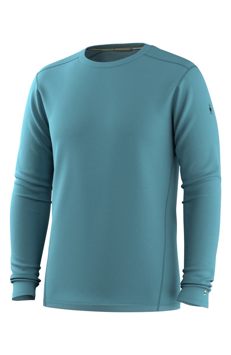 Smartwool Classic All-Season Merino Wool Blend Long Sleeve T-Shirt, Alternate, color, Mineral Blue