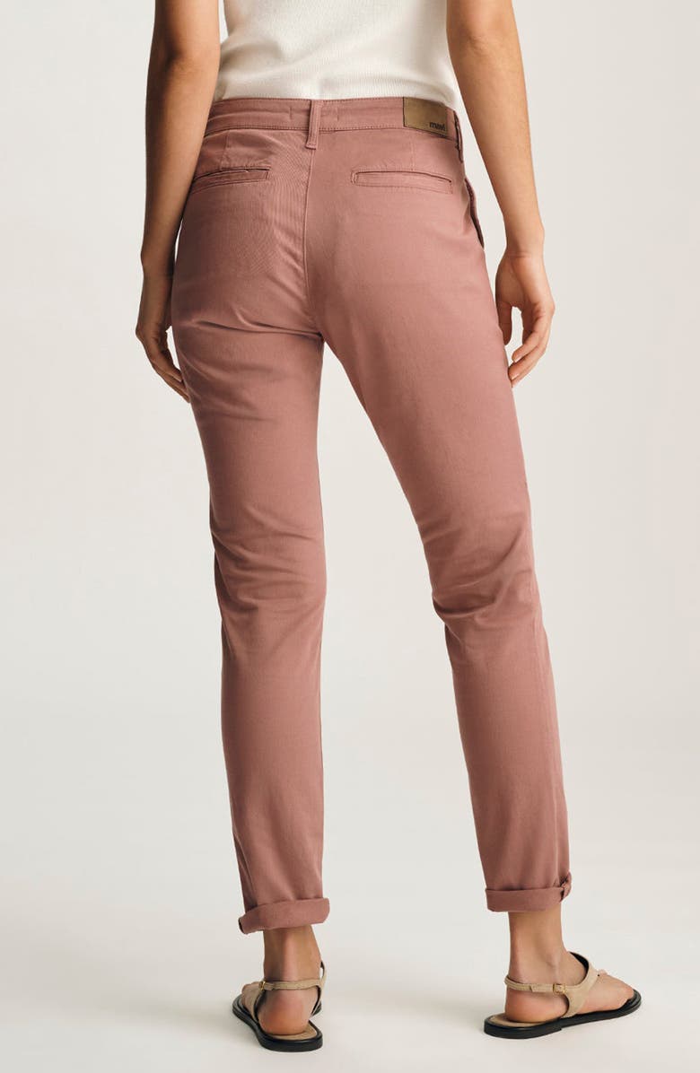 Mavi Jeans Kathleen Mid Rise Slim Stretch Twill Chino Pants, Alternate, color,