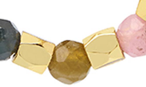 Estella Bartlett Coco Bead Hoop Earrings In Multi