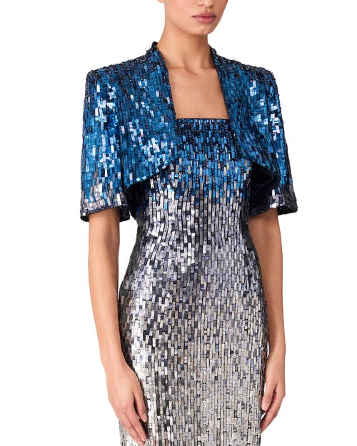 Jenny Packham Cristobel Jacket In Blue