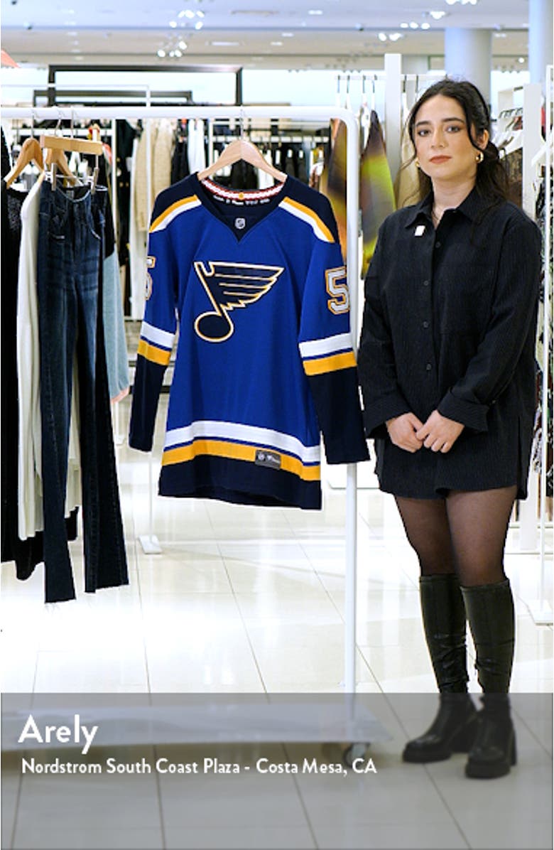 Women's Fanatics Branded Colton Parayko Blue St. Louis Blues Home Premier Breakaway Player Jersey, sales video thumbnail