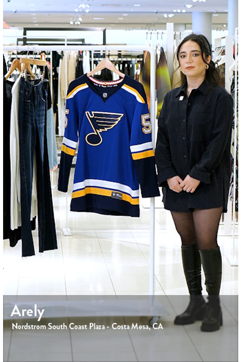 Women's Fanatics Branded Colton Parayko Blue St. Louis Blues Home Premier Breakaway Player Jersey video