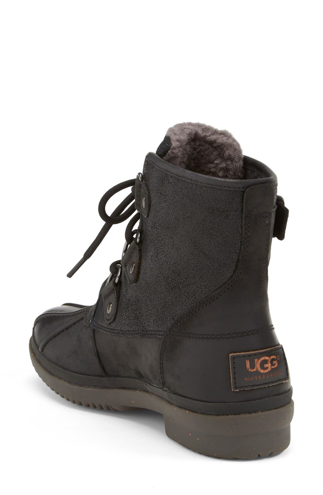 UGG<sup>®</sup> Cecile Waterproof Boot, Alternate, color, 