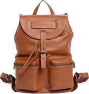 Longchamp LC3D Medium Leather Backpack