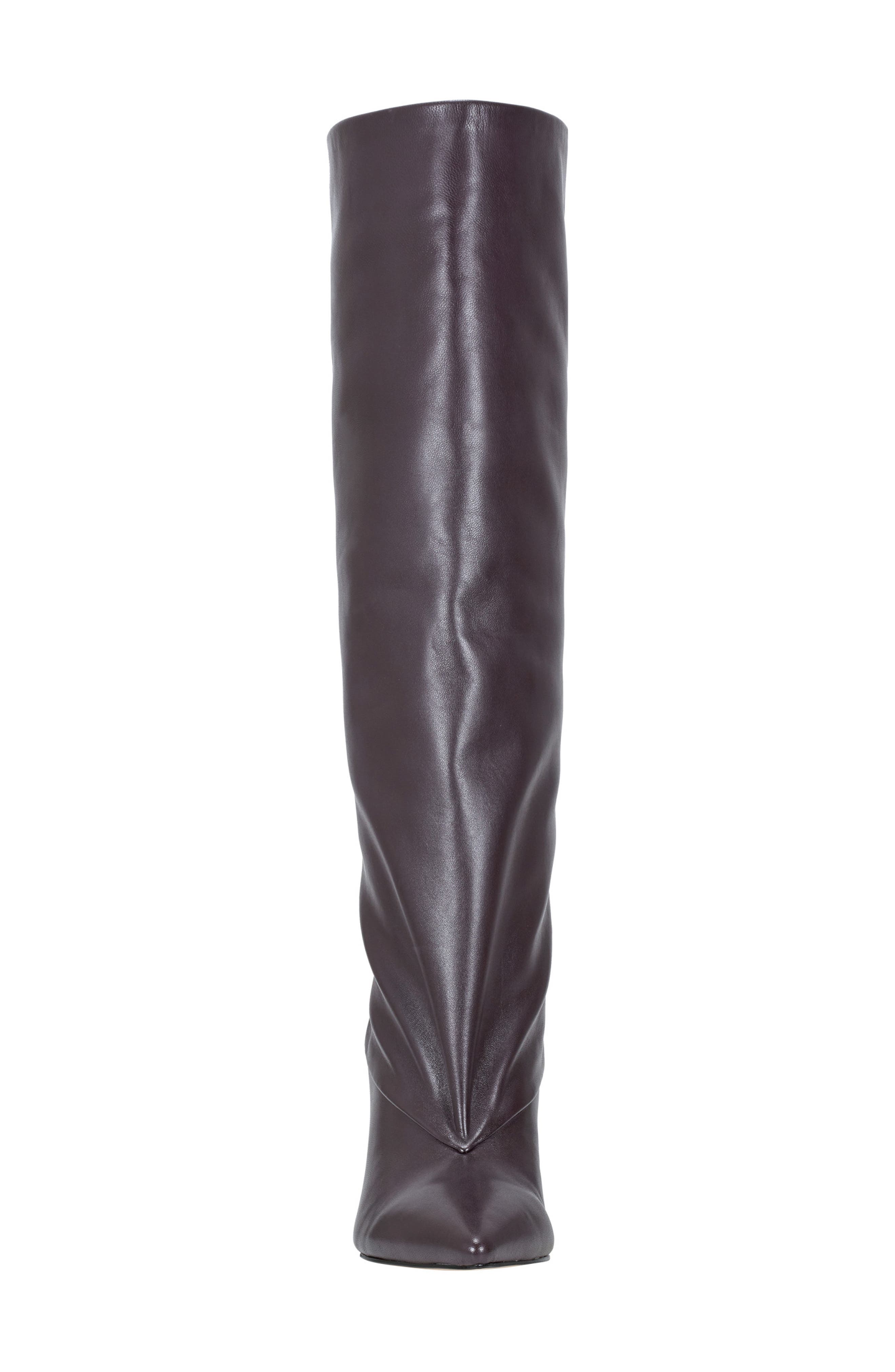 Marc Fisher LTD Gentle Pointed Toe Knee High Boot, Alternate, color, Dark Burgundy