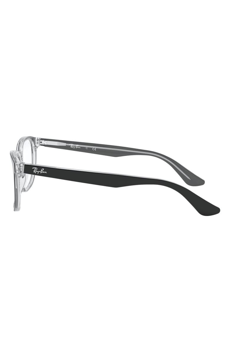 Ray-Ban Kids' 48mm Square Optical Glasses, Alternate, color, 