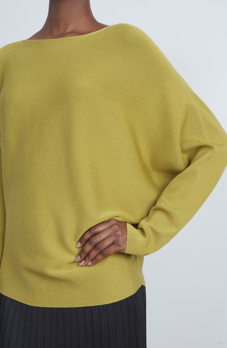 Lafayette 148 New York Dolman Sleeve Sweater, Alternate, color, 