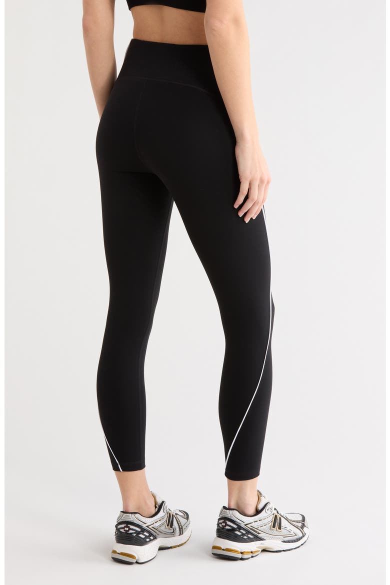 Perform Piped Contour Leggings, Alternate, color, BLACK