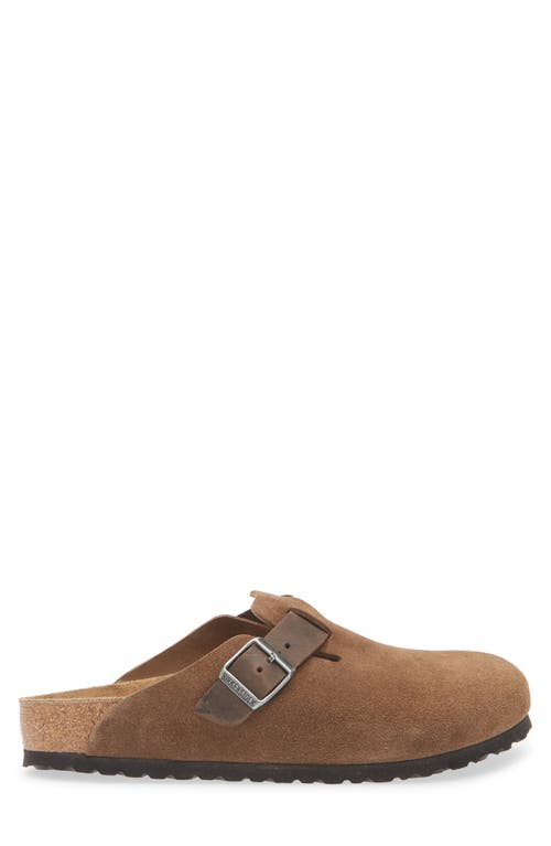 Birkenstock Boston Soft Clog In Brown