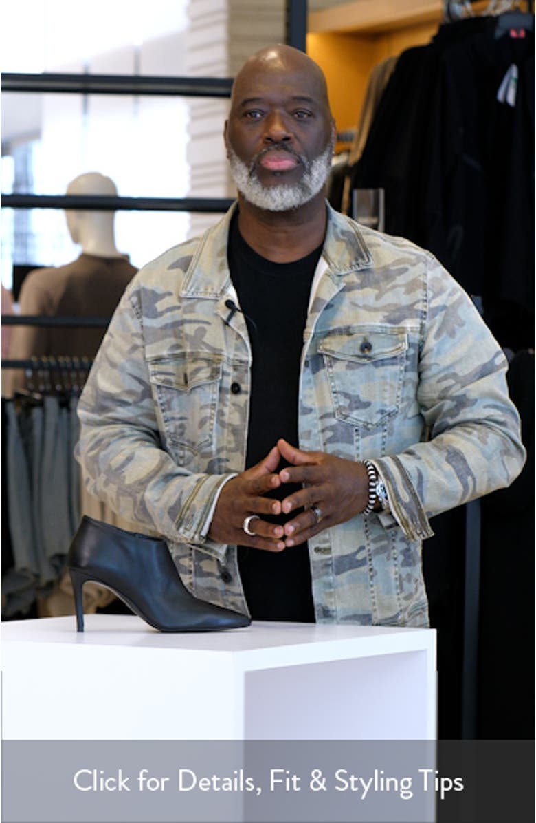 Elle Pointed Toe Bootie, sales video thumbnail