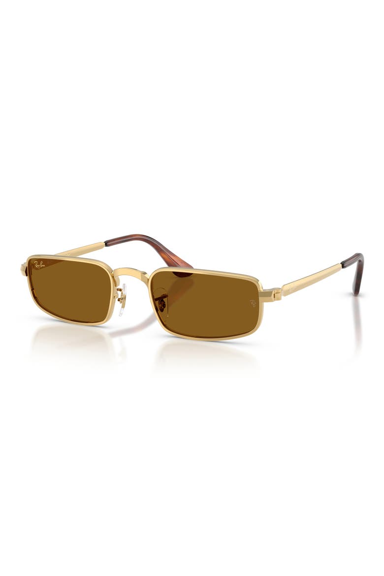 54mm x A$AP Rocky RB3927 Rectangular Sunglasses, Alternate, color, ARISTA / BROWN
