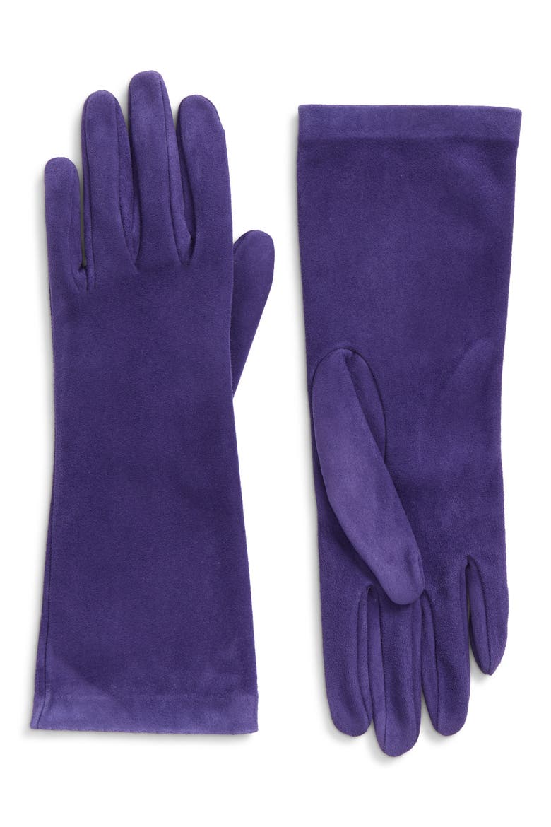 Remo Suede Gloves, Main, color, RAVEN