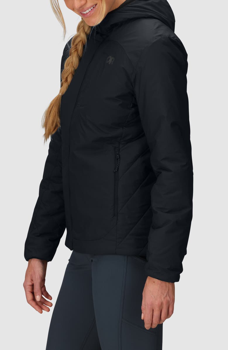 Outdoor Research Vesper Insulated Hooded Jacket, Alternate, color, Black