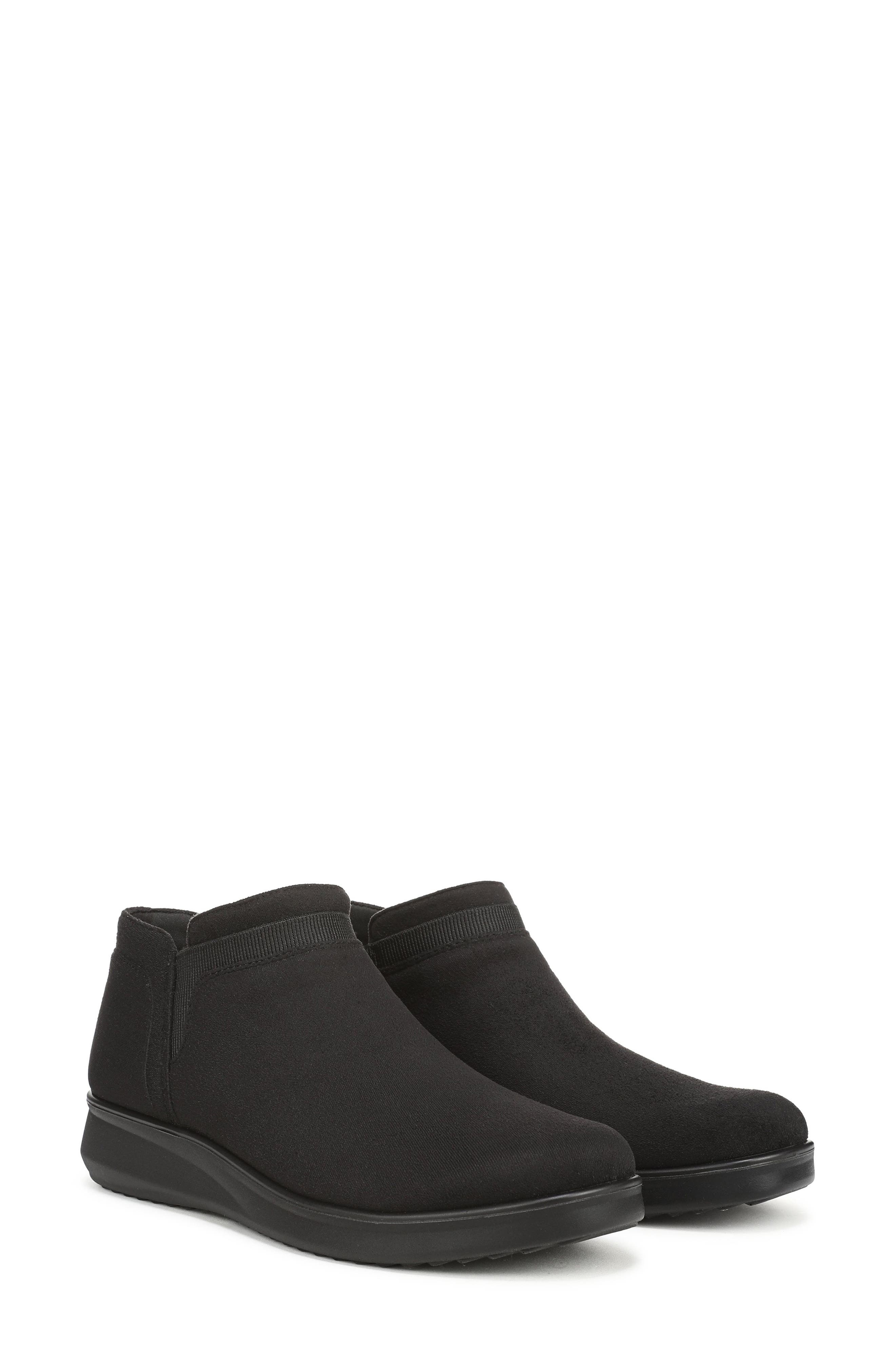 Flynn Bootie, Alternate, color, BLACK STRETCH FABRIC