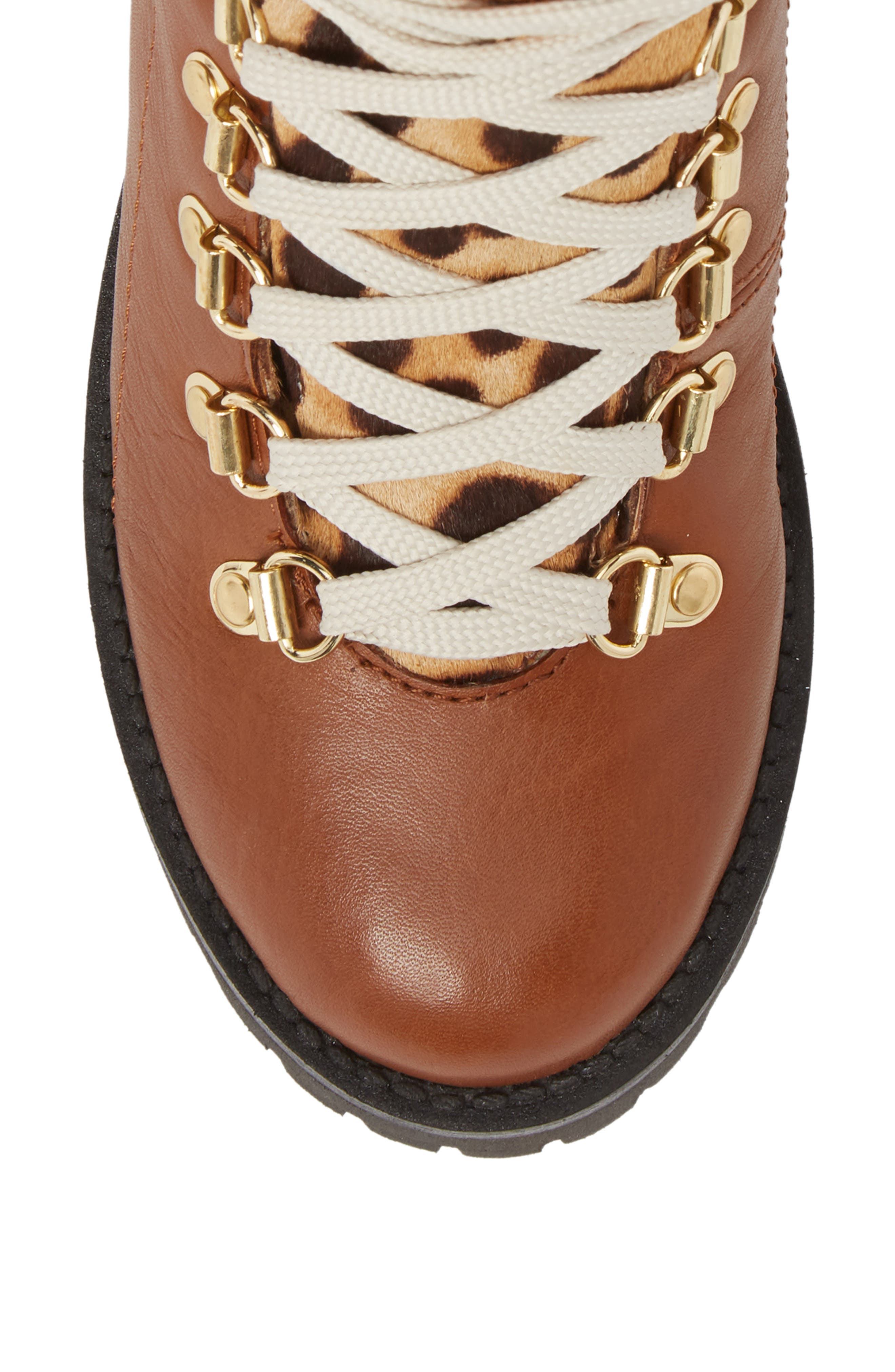 Steve Madden Boom Hiker Boot with Genuine Calf Hair, Alternate, color, 