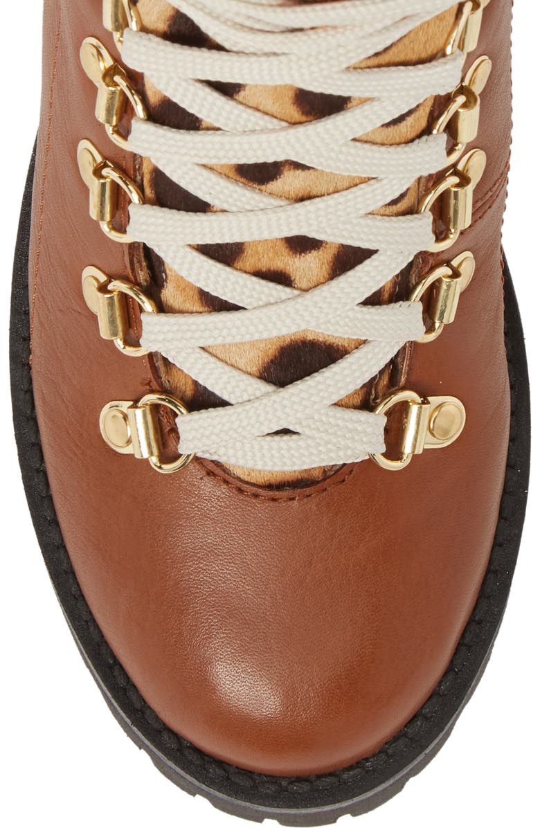 Steve Madden Boom Hiker Boot with Genuine Calf Hair, Alternate, color,