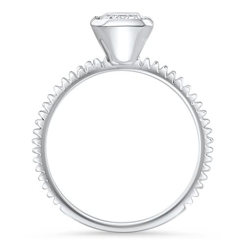Bliss Diamond 1.52 Ct Emerald Cut Solitaire Diamond Engagement Ring 14k Gold Lab Grown In White Gold