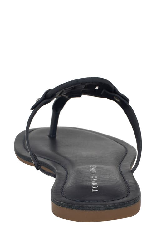 Tommy Hilfiger Litzy Flip Flop In Dark Blue