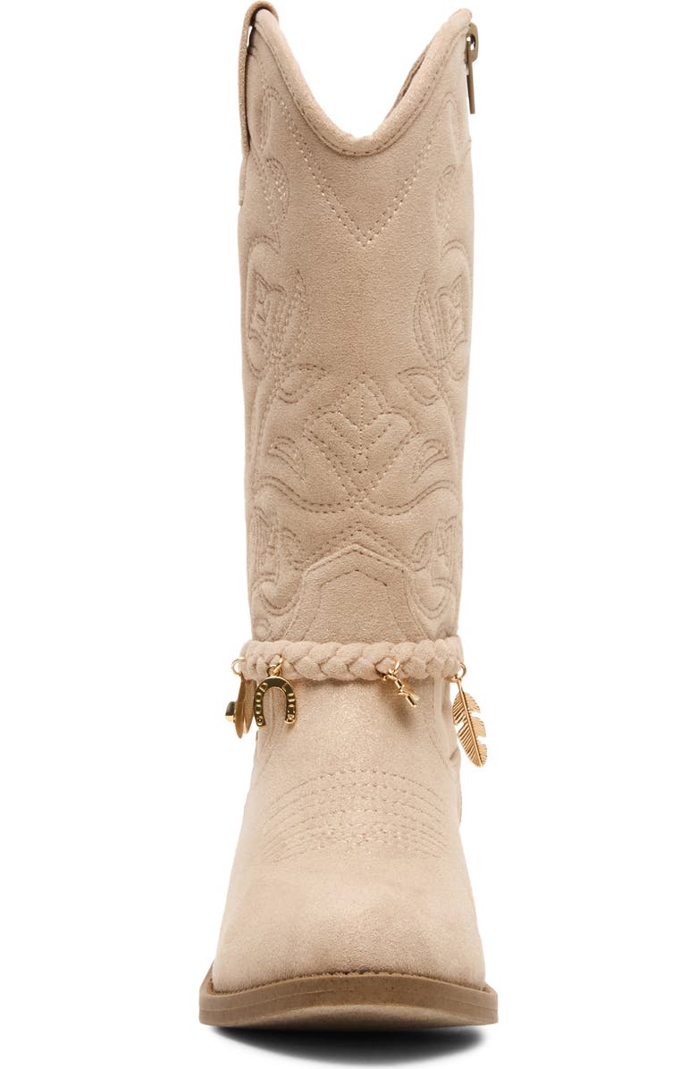 Steve Madden Kids' Jleana Western Boot, Alternate, color, Sand