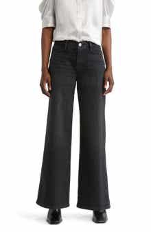 FRAME Le Slim Palazzo Wide Leg Jeans