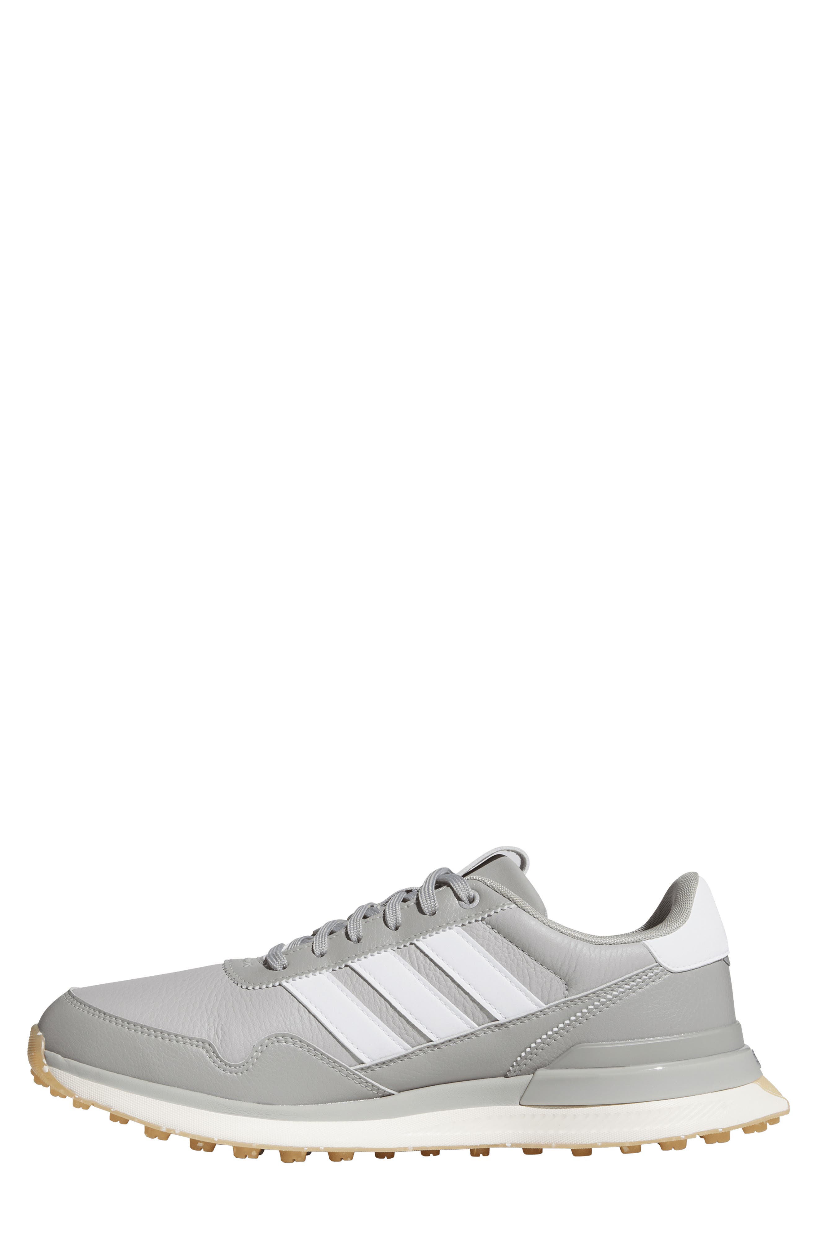 adidas S2G 26 Waterproof Spikeless Golf Shoe, Alternate, color, Grey Wolf/ White