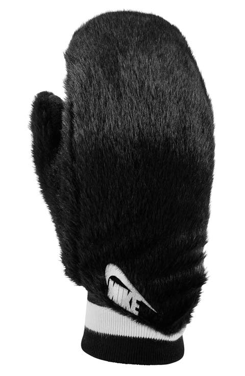 Warm Faux Fur Mittens