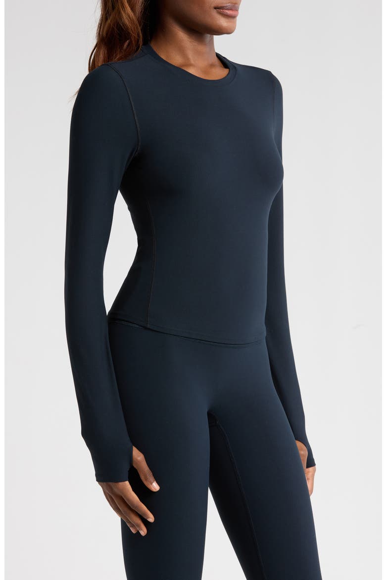 SPANXsmooth™ OnForm Long Sleeve Top, Alternate, color, VERY BLACK