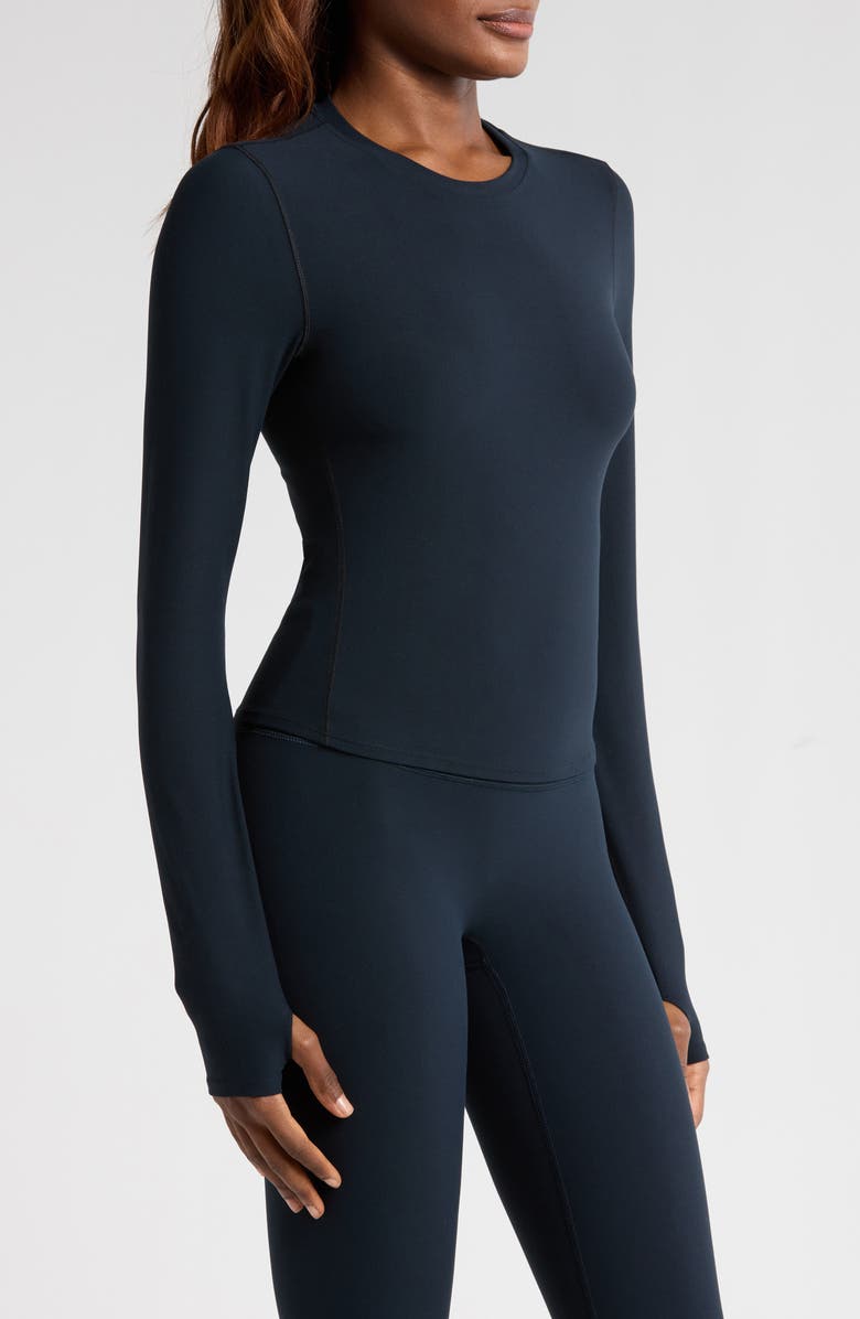 SPANX<sup>®</sup> SPANXsmooth<sup>™</sup> OnForm Long Sleeve Top, Alternate, color, Very Black