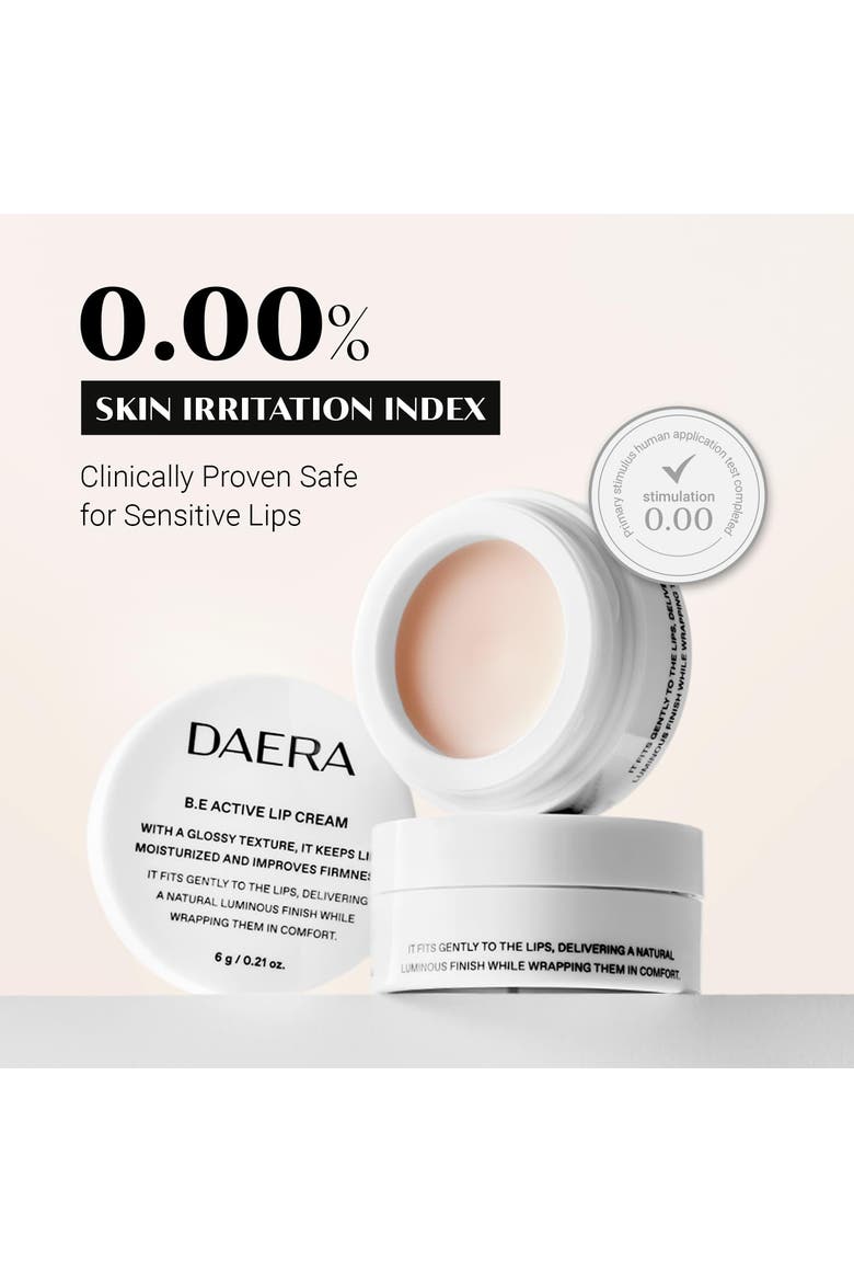 B.E Active Lip Cream 6g, Gentle for Sensitive Skin, Alternate, color, DAERA B.E ACTIVE LIP CREAM