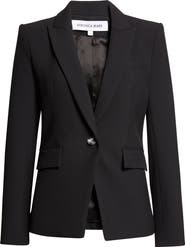 Veronica Beard Miller Stretch Crepe Dickey Jacket