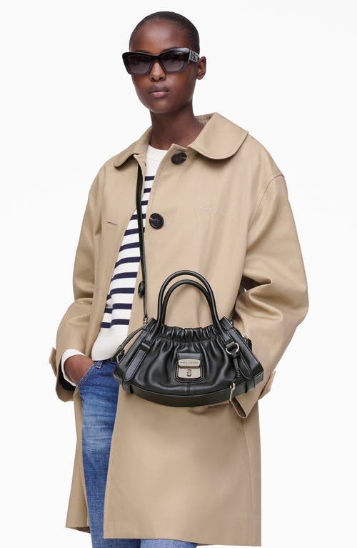 Marc Jacobs The Small Christina Leather Satchel Bag In Black