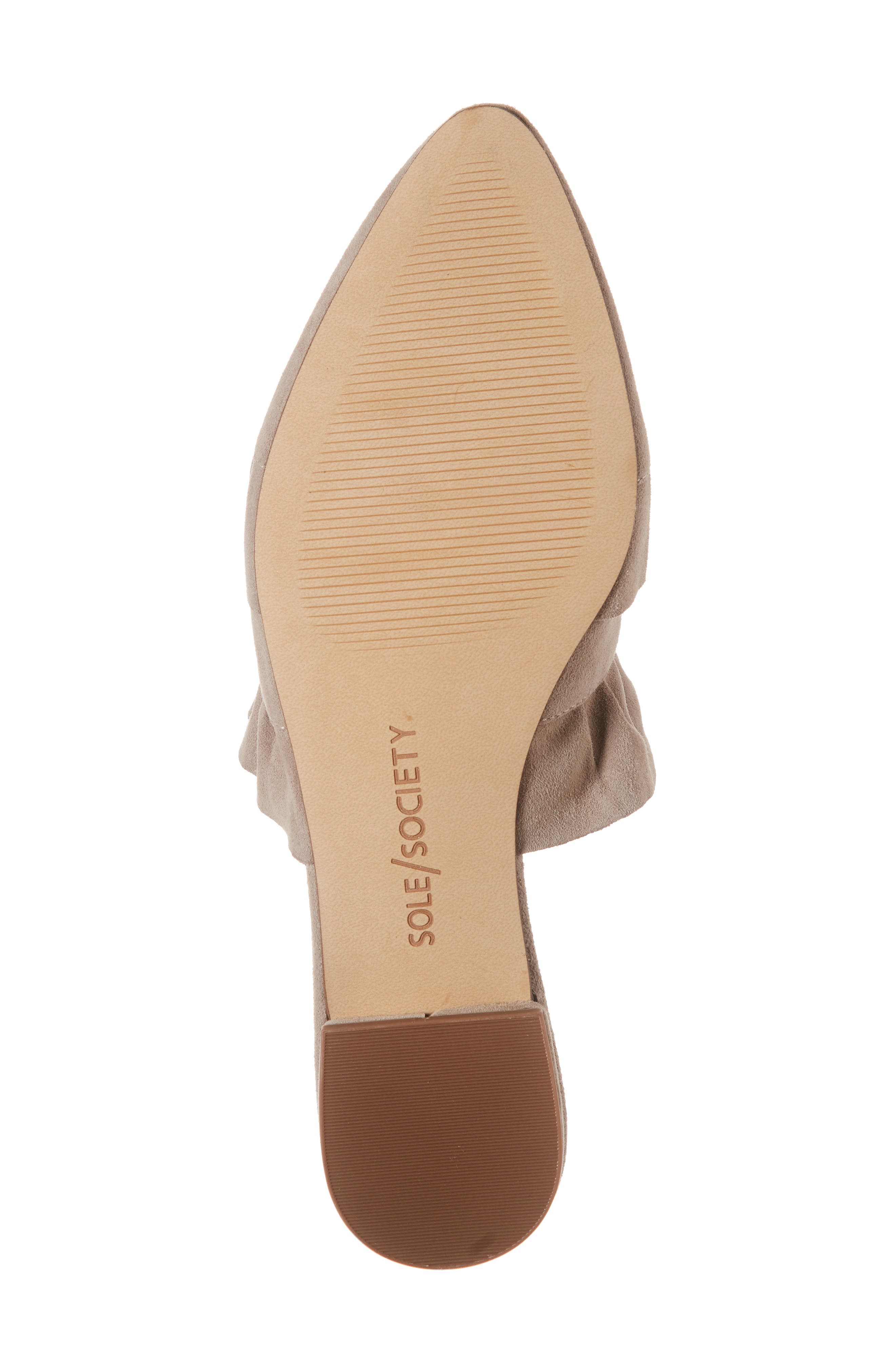 Pollina Mule, Alternate, color, EARL GREY SUEDE
