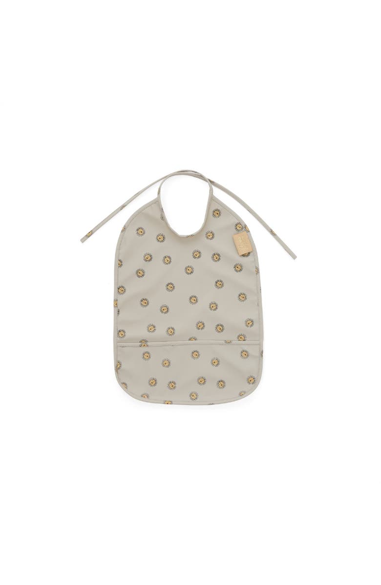 OYOY Lion Bib, Main, color, Grey