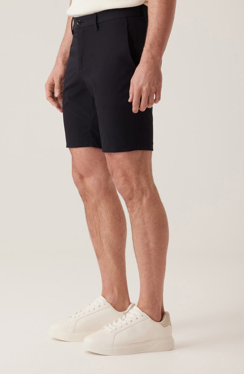 DEKE Oasis SST Techno Sateen Bermuda Shorts, Alternate, color, Black