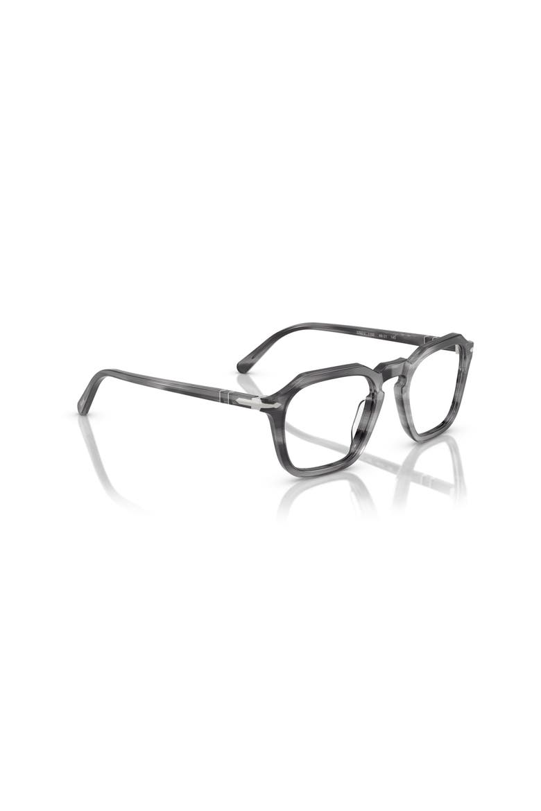 50mm Square optical glasses, Alternate, color, Grey