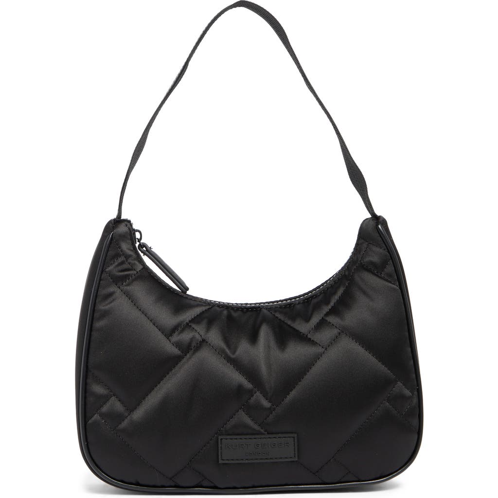 KURT GEIGER KURT GEIGER LONDON SMALL RECYCLED QUILTED SHOULDER BAG
