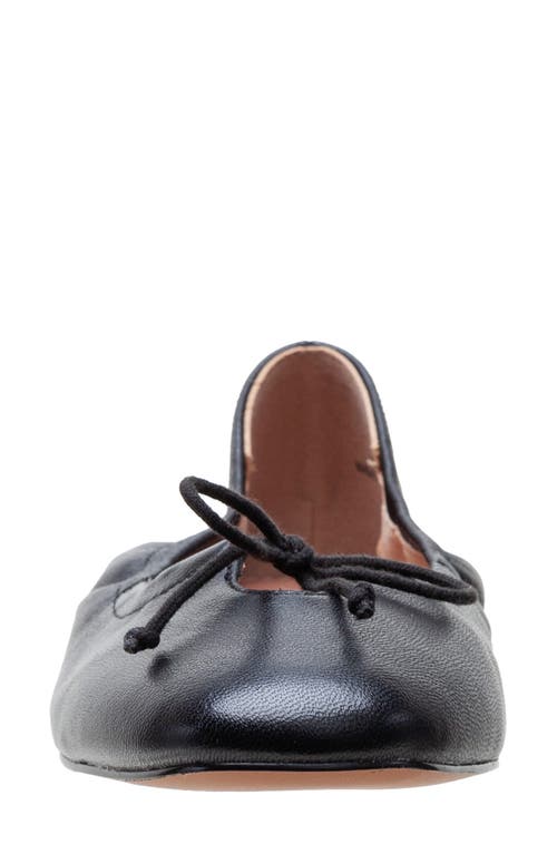 Shop Linea Paolo Mila Ballerina Flat In Black