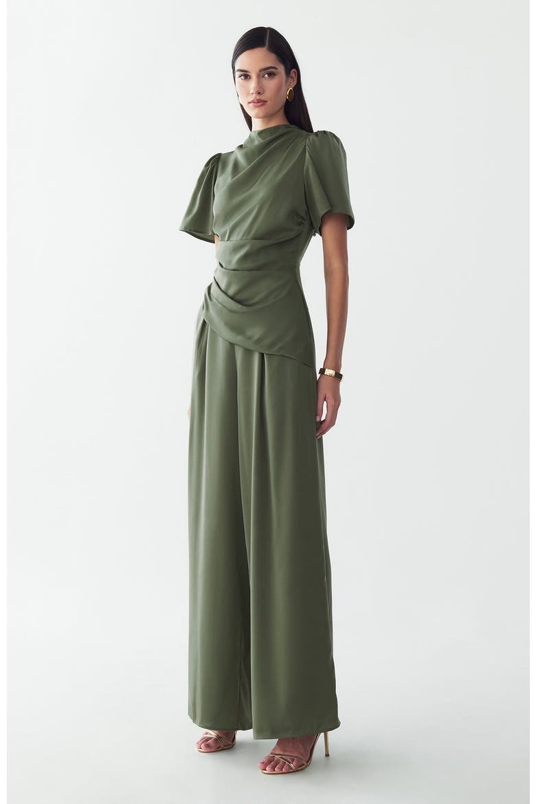 Pika Jumpsuit, Alternate, color, Moss Green