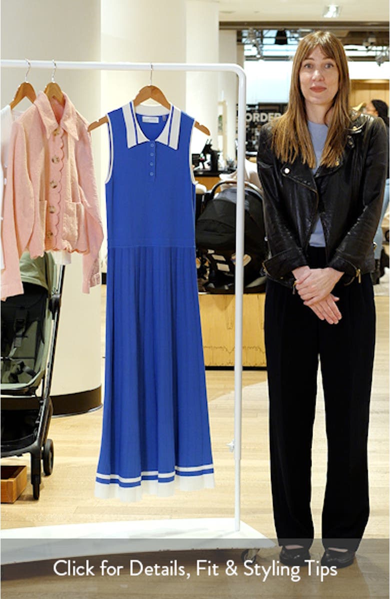 The Elizabeth Knit Polo Dress, sales video thumbnail